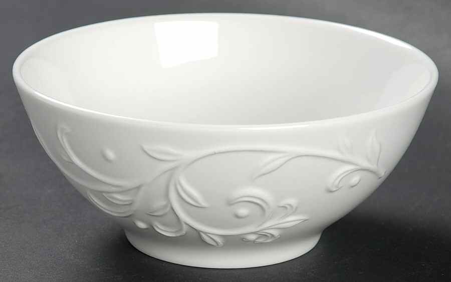 Opal Innocence Carved Dip Bowl for Chip & Dip Set by Lenox-1