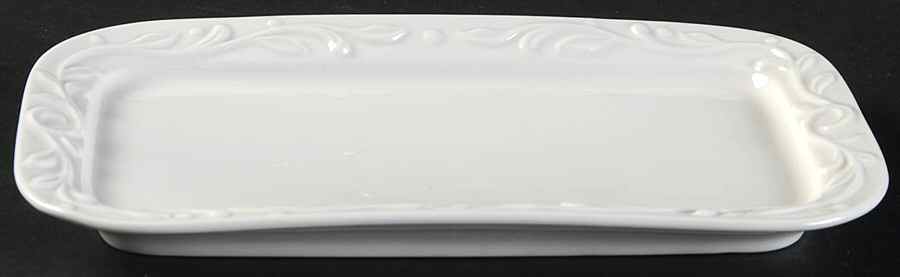 Opal Innocence Carved 1/4 Lb Butter No Lid by Lenox-1