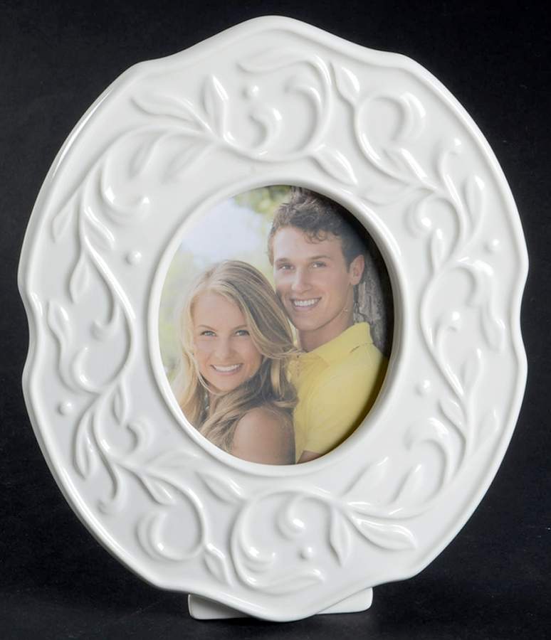 Opal Innocence Carved Frame-Holds 3" X 3" by Lenox-1