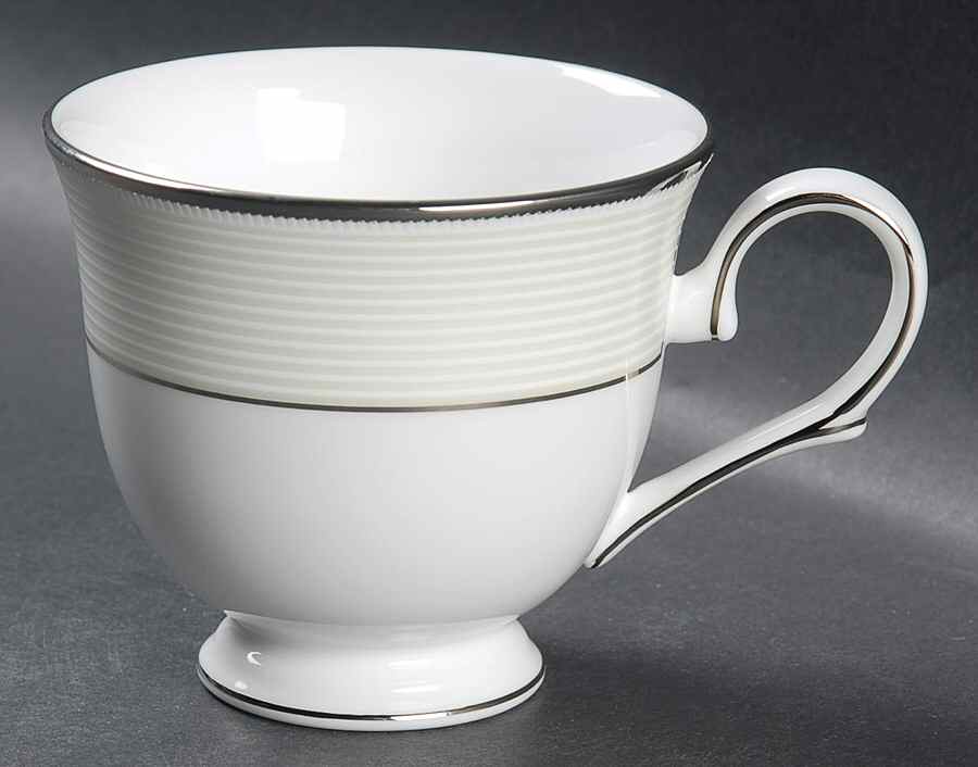 Opal Innocence Stripe Footed Cup by Lenox-1