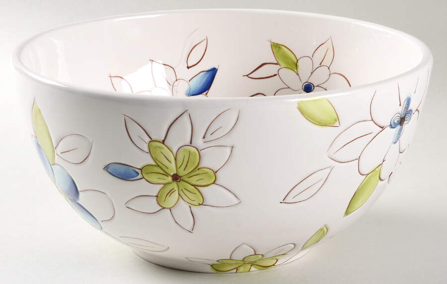 Lola 9" Round Serving Bowl by Laurie Gates-1