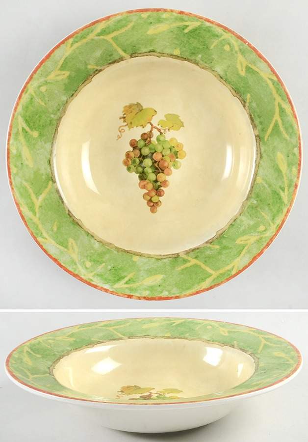 Wine Country 11" Pasta Serving Bowl by Le Gourmet Chef-1