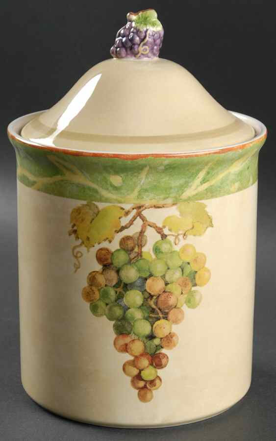 Wine Country Large Canister & Lid by Le Gourmet Chef-1