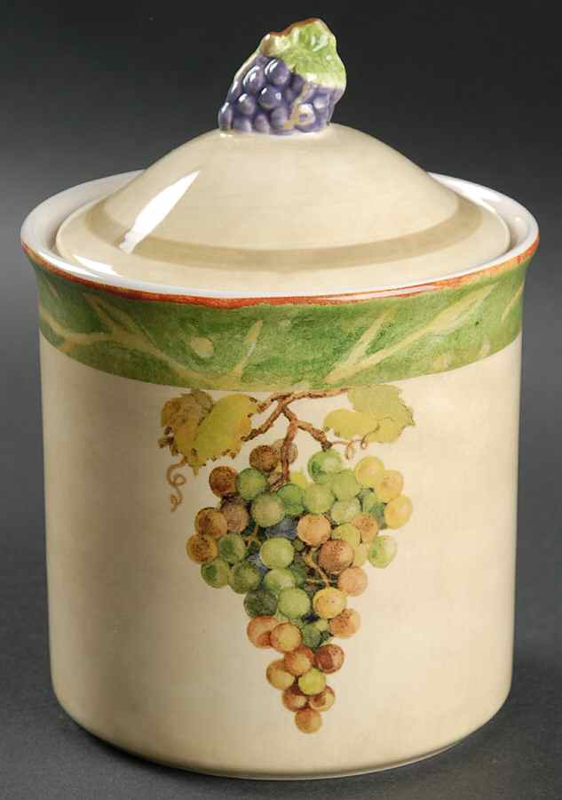 Wine Country Small Canister & Lid by Le Gourmet Chef-1