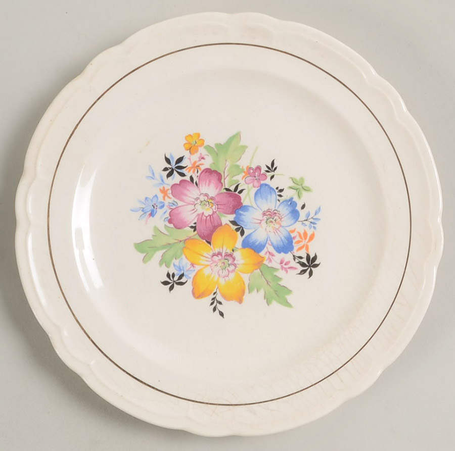 LHA1 Salad Plate by Lincoln China Co-1