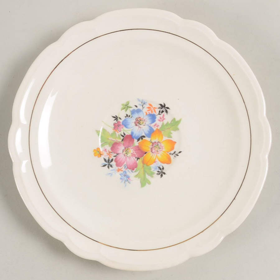 LHA1 Saucer by Lincoln China Co-1