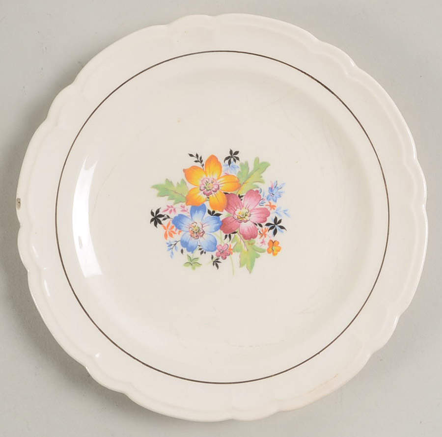 LHA1 Bread & Butter Plate by Lincoln China Co-1