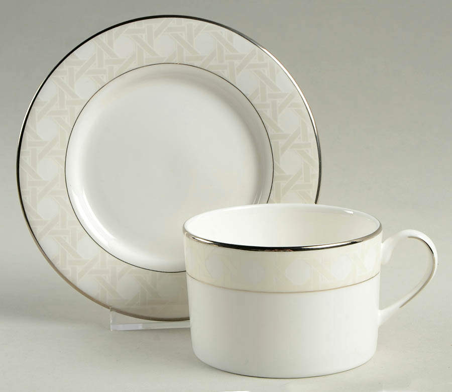 Carling Way Flat Cup & Saucer Set by Lenox-1