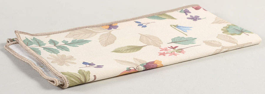 Botanical Fields Cloth Napkin by Longaberger-1