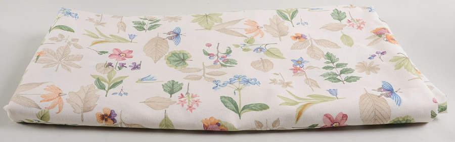 Botanical Fields 70" Round Tablecloth by Longaberger-1