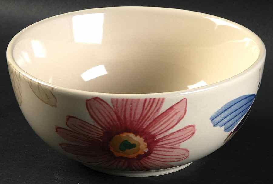 Botanical Fields Soup/Cereal Bowl by Longaberger-1