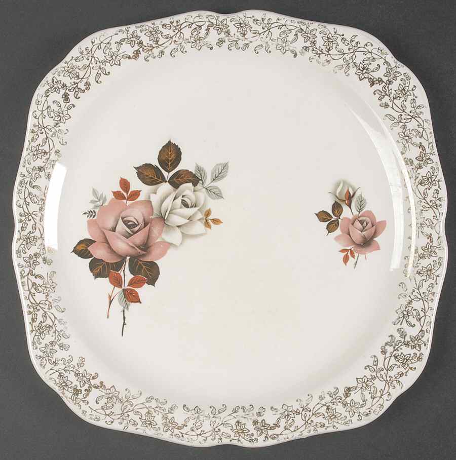 3406 Square Cake Plate by Lord Nelson-1