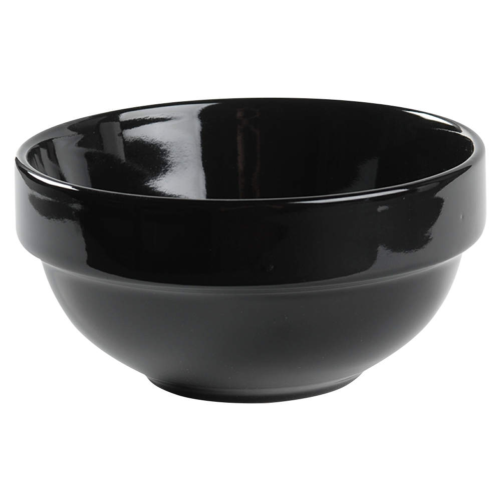 Stack It Black Soup/Cereal Bowl by Linden Street-1