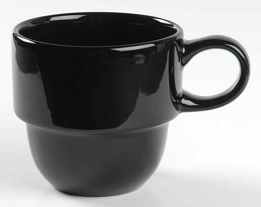 Stack It Black Mug by Linden Street-1