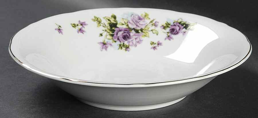 Lydia 9" Round Vegetable Bowl by Lynn's China-1