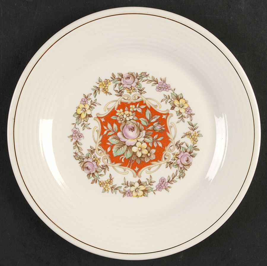Buddah Bread & Butter Plate by Limoges-American-1