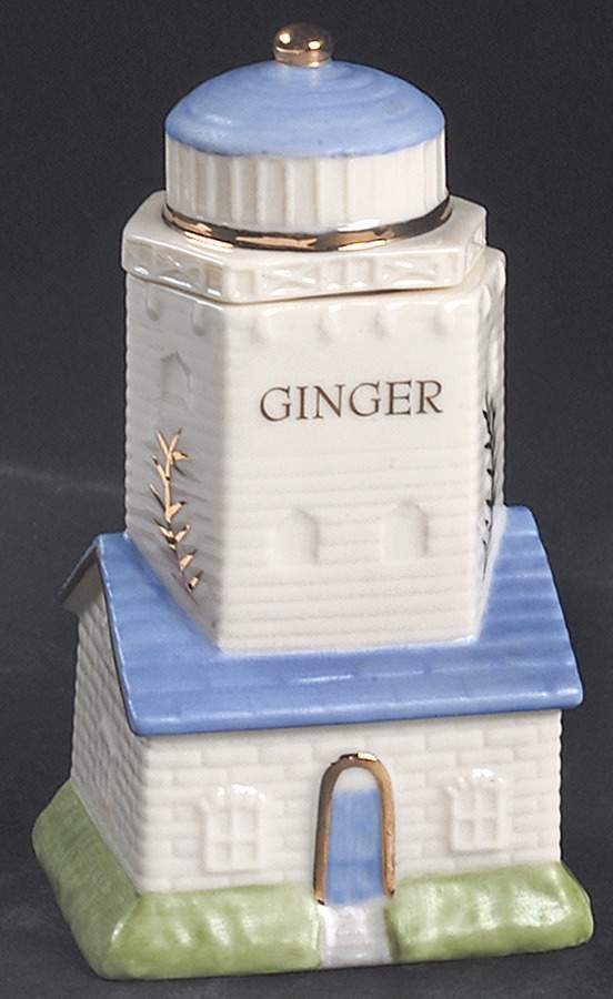 Seaside Lighthouse Spice Jar Set Individual Jar & Lid by Lenox-1