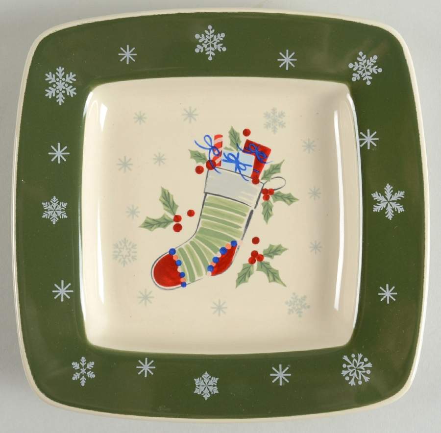All the Trimmings Salad/Dessert Plate by Longaberger-1