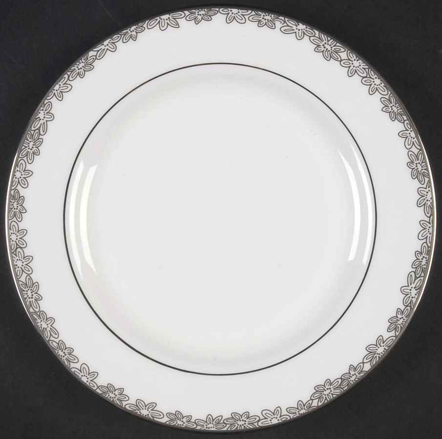 Silver Bouquet Bread & Butter Plate by Lenox-1