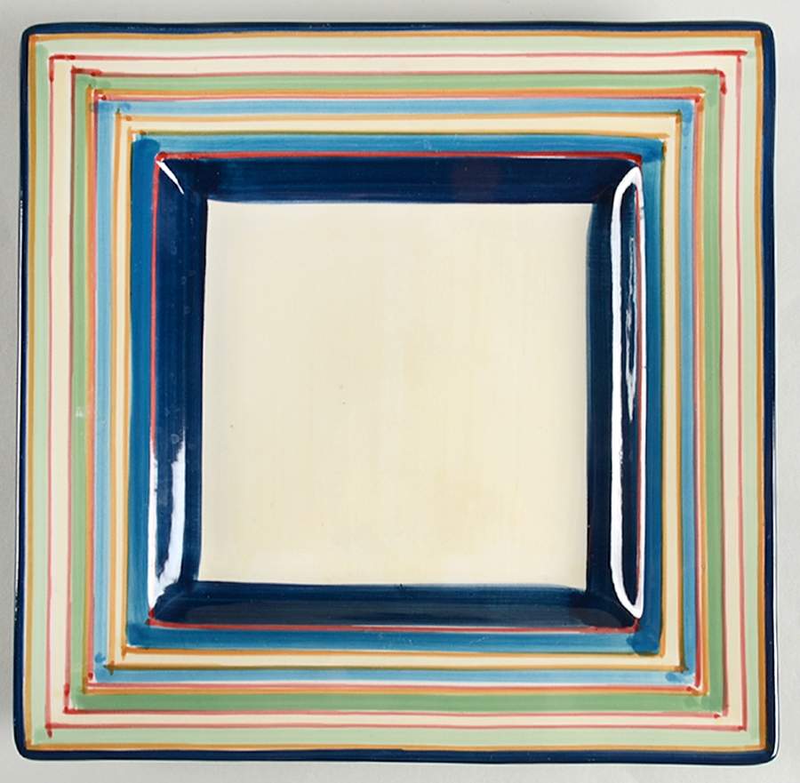 Rupert Square Dinner Plate by Living Art-1