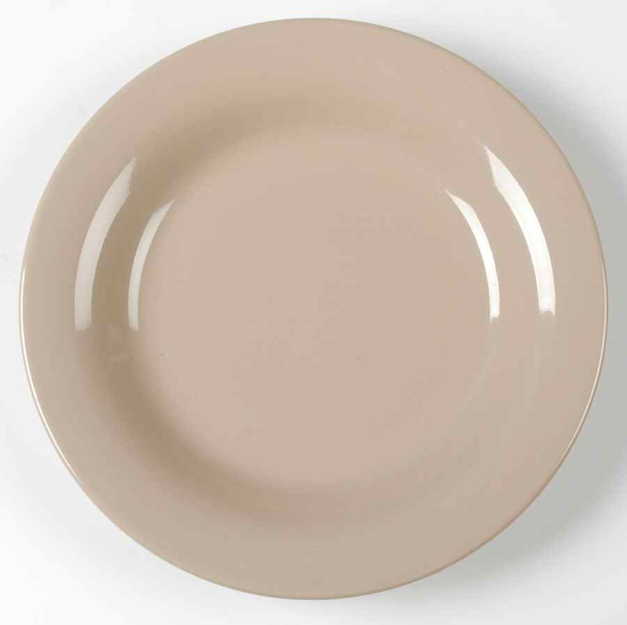 Diner Taupe Salad Plate by Linden Street-1