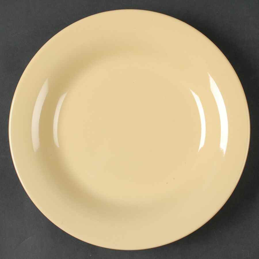 Diner Yellow Salad Plate by Linden Street-1