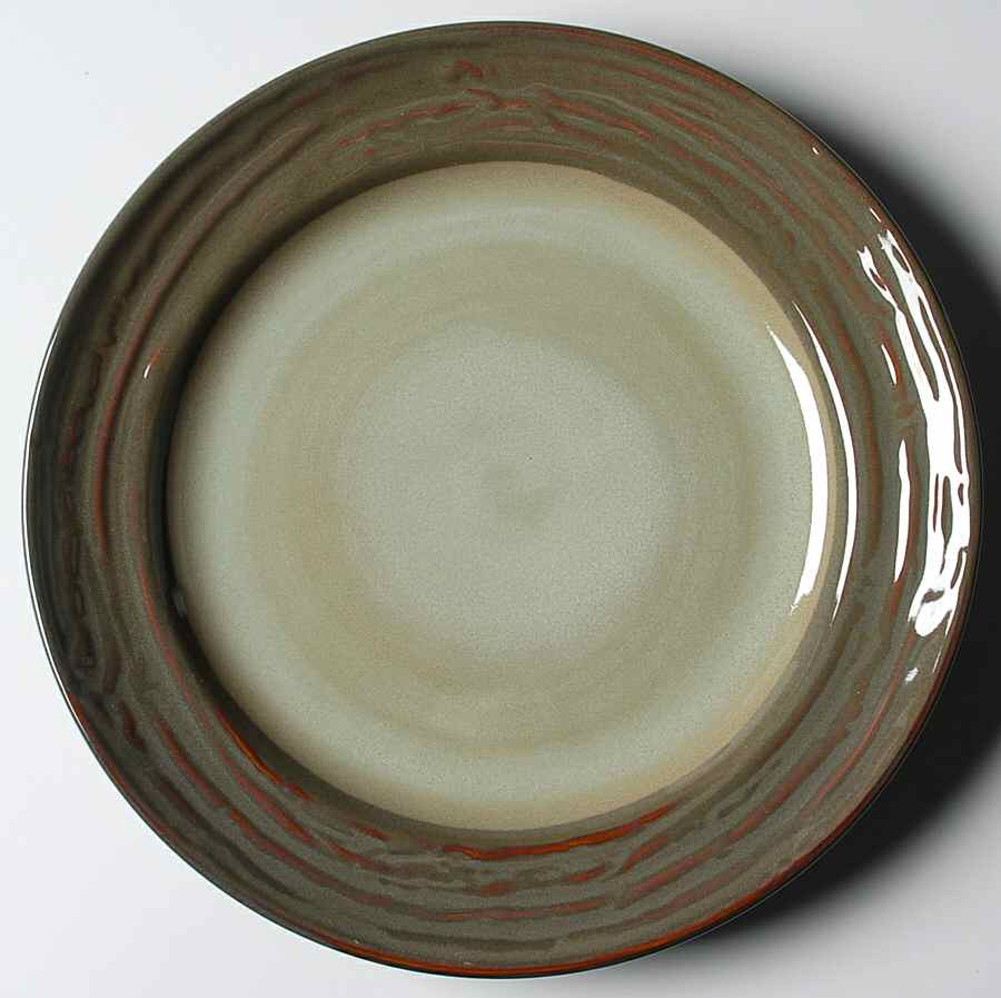 Willow Lane Green Dinner Plate by Linden Street-1