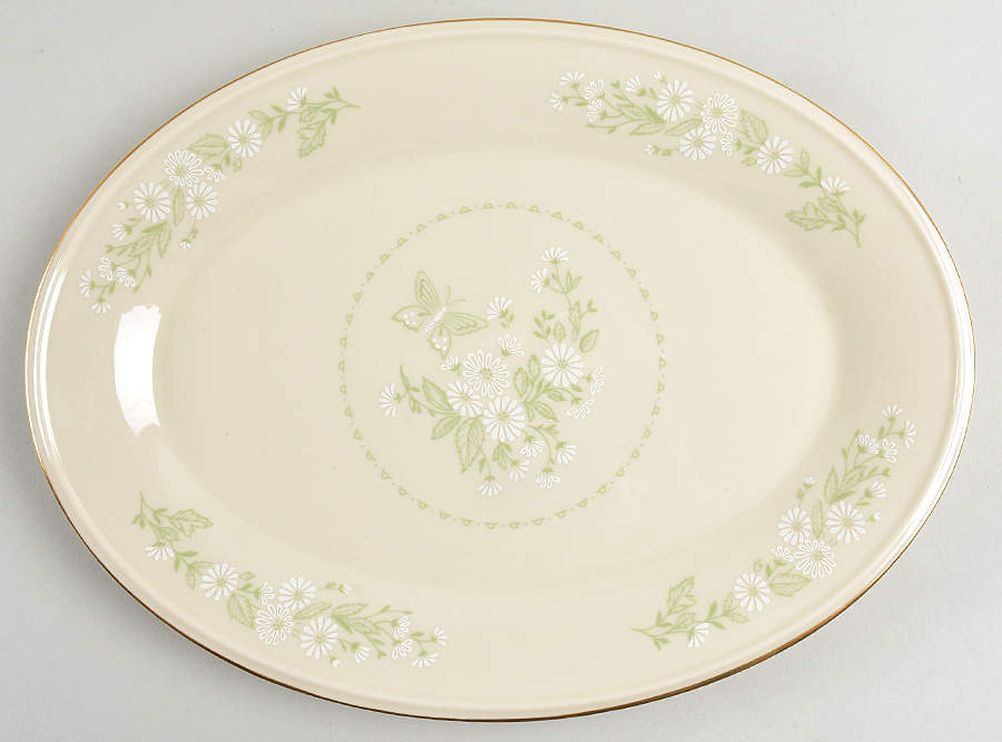 L162 14" Oval Serving Platter by Lenox-1