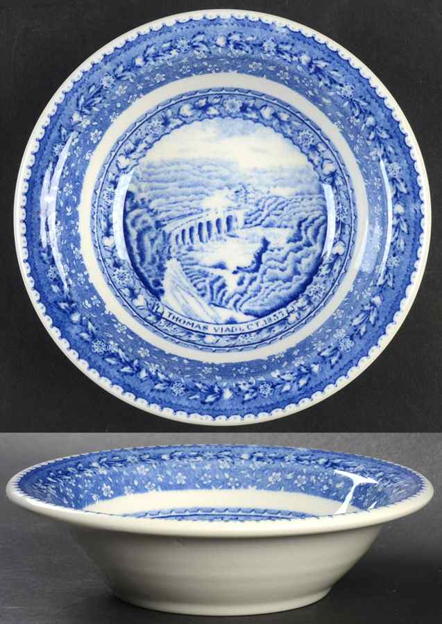 Baltimore & Ohio Railroad Rim Fruit/Dessert (Sauce) Bowl by Lamberton-1