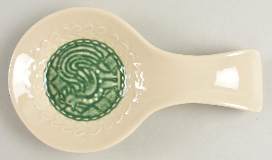 American Craft Ivy Spoon Rest/Holder (Holds 1 Spoon) by Longaberger-1