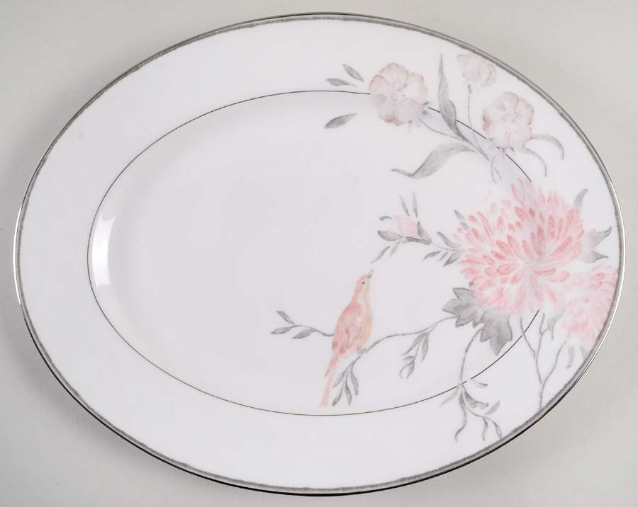Spring Lark 13" Oval Serving Platter by Lenox-1