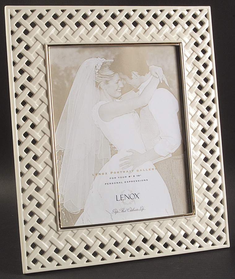 Portrait Gallery (Platinum Series) Frame-Holds 8" X 10" by Lenox-1