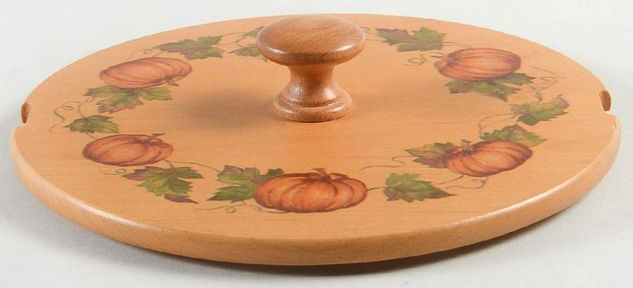 Baskets Pumpkin Decal Lid for Autumn Pail Basket by Longaberger-1