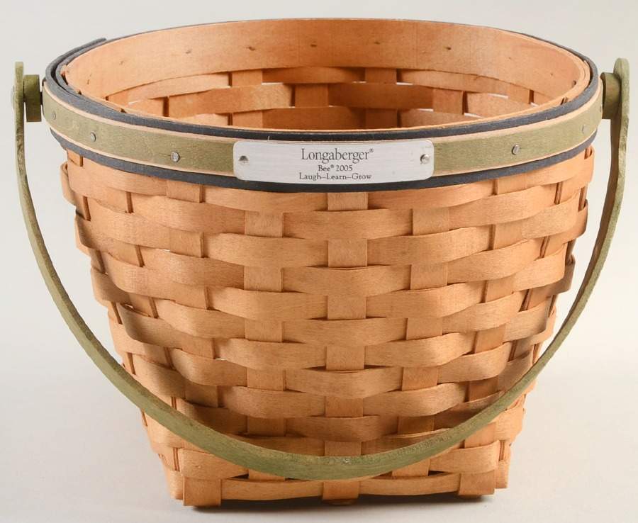 Baskets 2005 Bee "Laugh Learn Grow" Basket by Longaberger-1