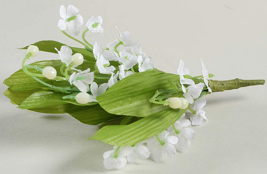 Baskets Lily of the Valley Silk Flowers for Mini Basket by Longaberger-1