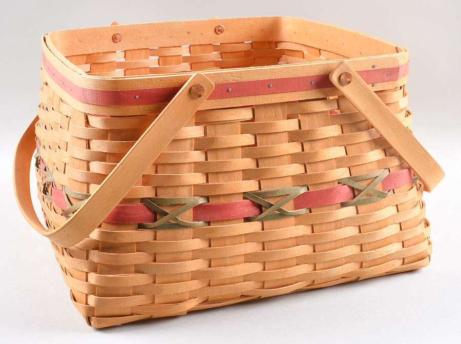 Baskets Red Twelve Days of Christmas Basket by Longaberger-1