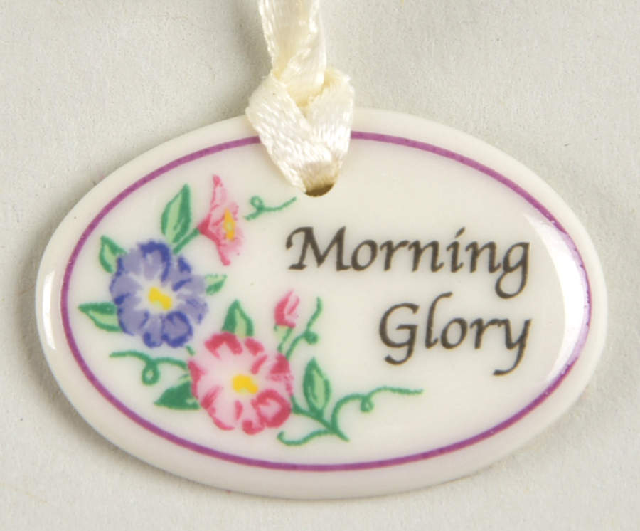 Baskets Morning Glory Tie-On Charm for Miniature Basket by Longaberger-1