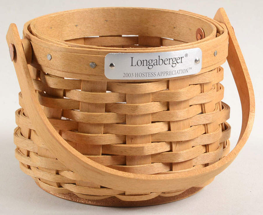 Baskets 2003 Hostess Appreciation Basket by Longaberger-1