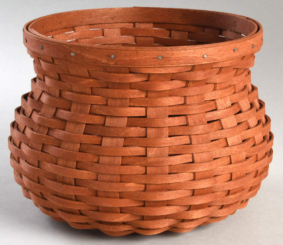 Baskets Large Fall Gourd Basket by Longaberger-1