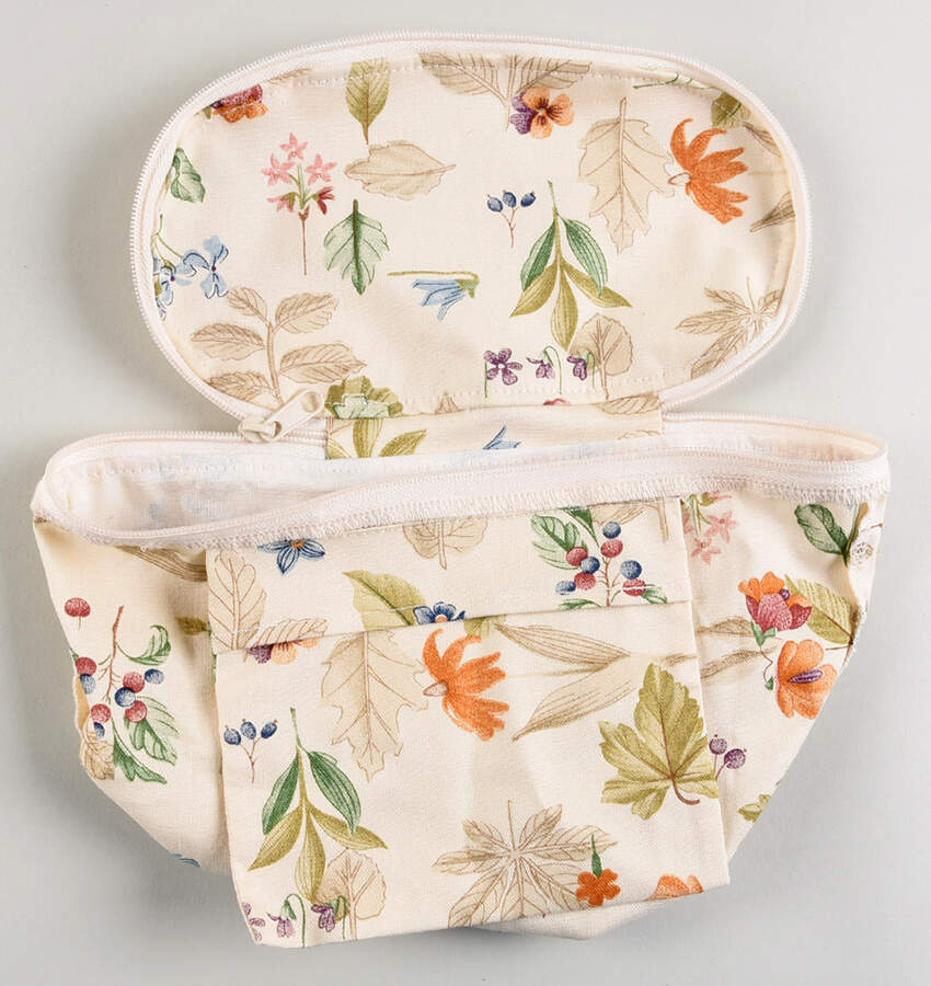 Baskets Zippered Liner for Small Boardwalk Basket by Longaberger-1