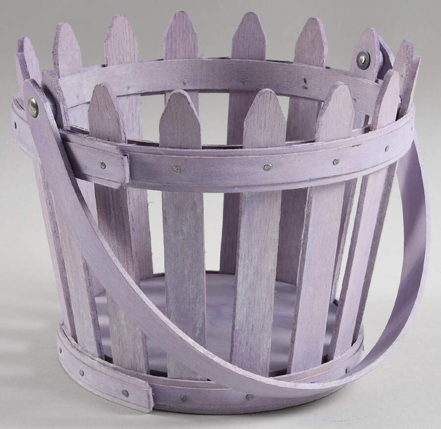 Baskets 2006 Easter Picket Pail Basket by Longaberger-1