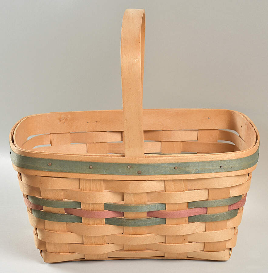 Baskets 1991 Customer Easter Basket by Longaberger-1