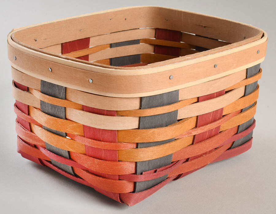 Baskets Turning Leaves Home Basket by Longaberger-1