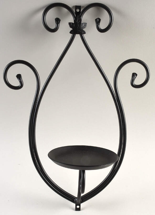 Baskets Metal Wall Sconce Candleholder by Longaberger-1