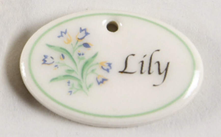 Baskets Lily of the Valley Tie-On Charm for Mini Basket by Longaberger-1