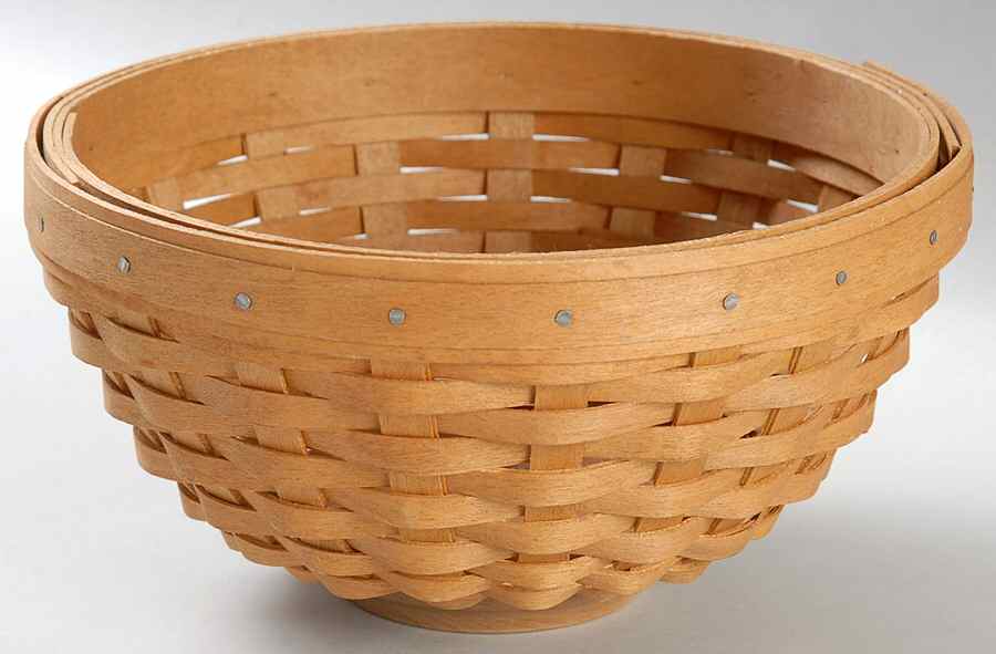 Baskets 7" Round Bowl Basket by Longaberger-1