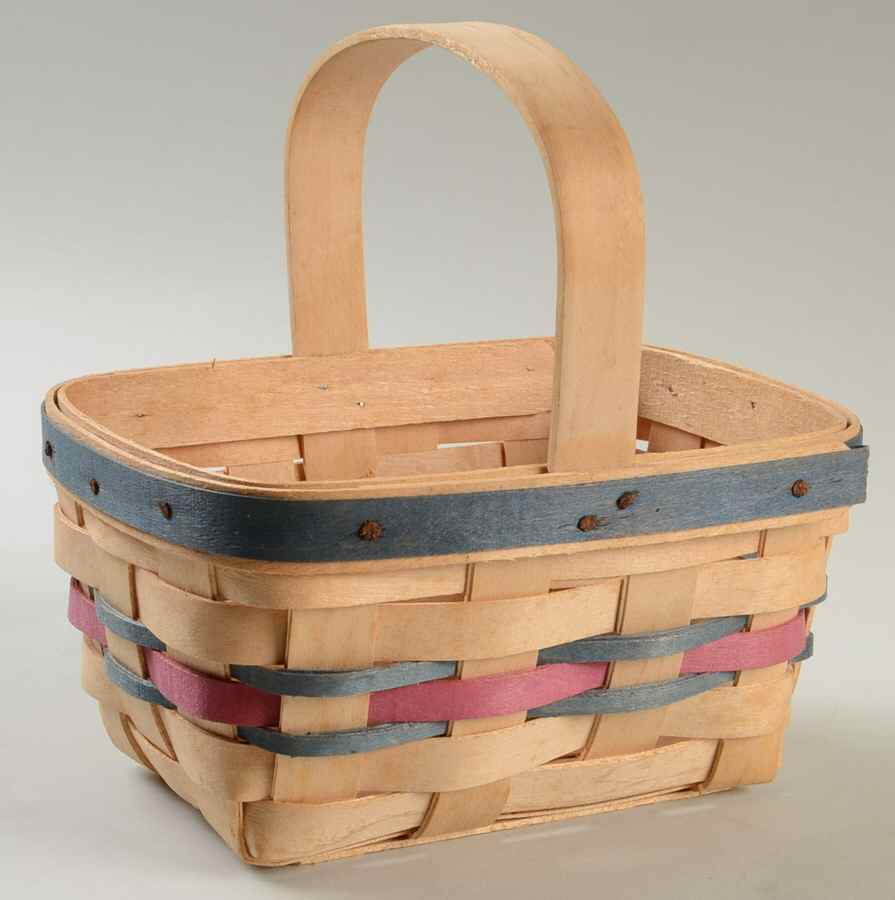 Baskets 1991 Hostess Easter Basket by Longaberger-1