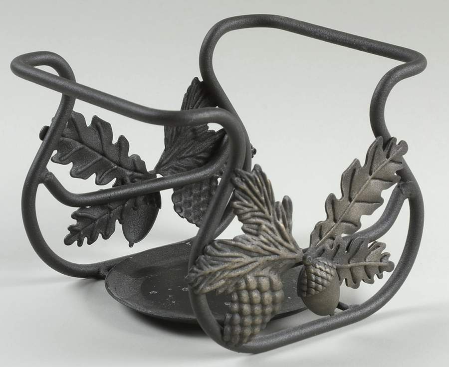 Baskets Metal Pillar Candleholder by Longaberger-1