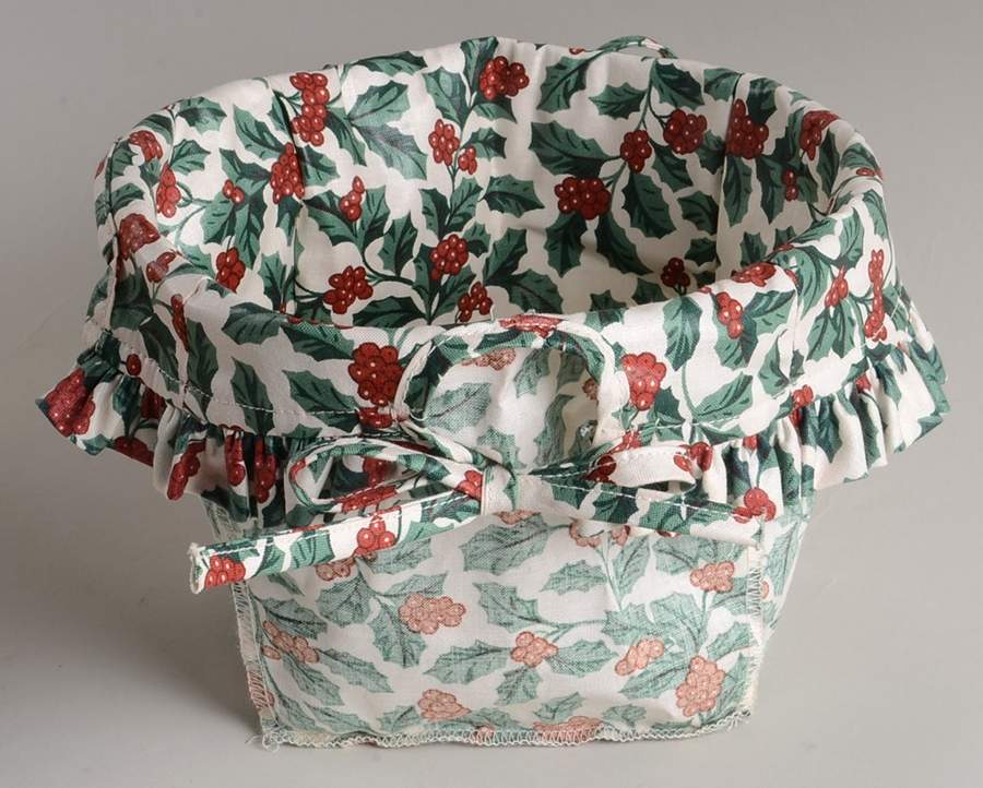 Baskets Over Edge Liner for Jingle Bell Basket by Longaberger-1