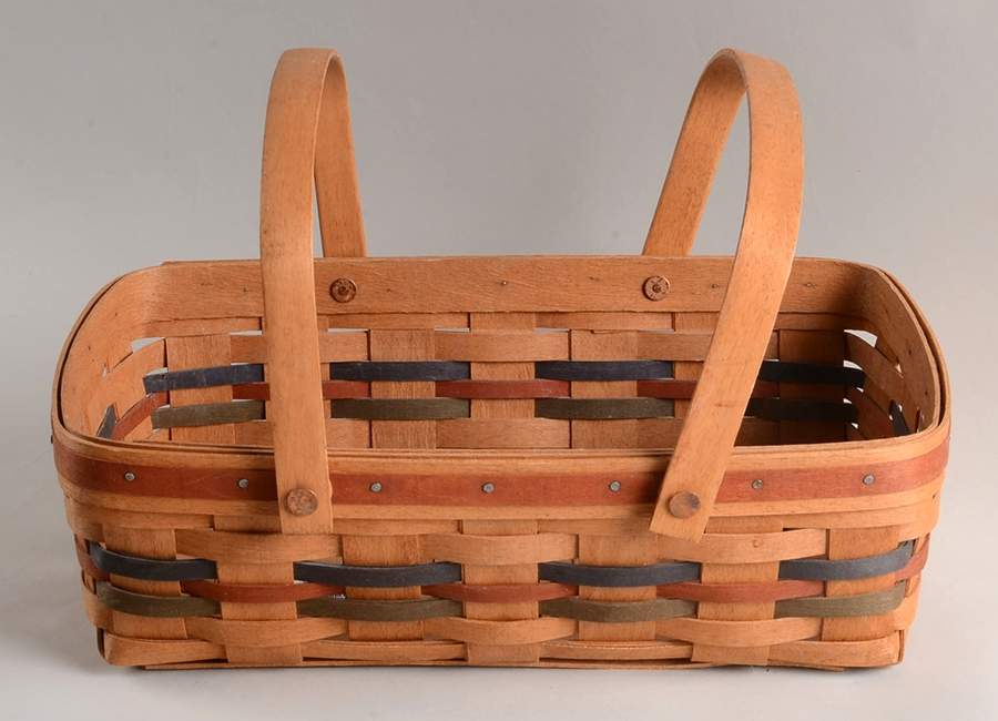 Baskets Shades of Autumn Small Gathering Basket by Longaberger-1